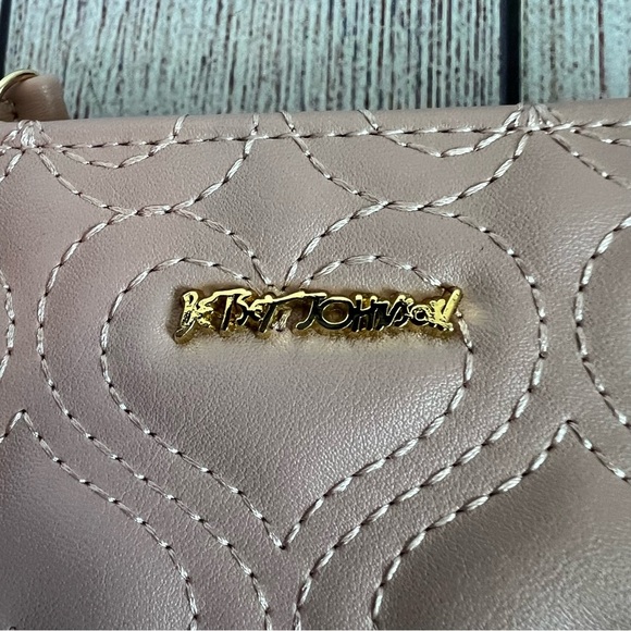 Betsy Johnson Pink Quilted Wallet - Picture 2 of 8